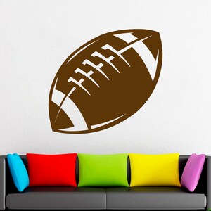 American Football Wall Decal | Football Player Wall Decal | Sports Wall Décor 2358
