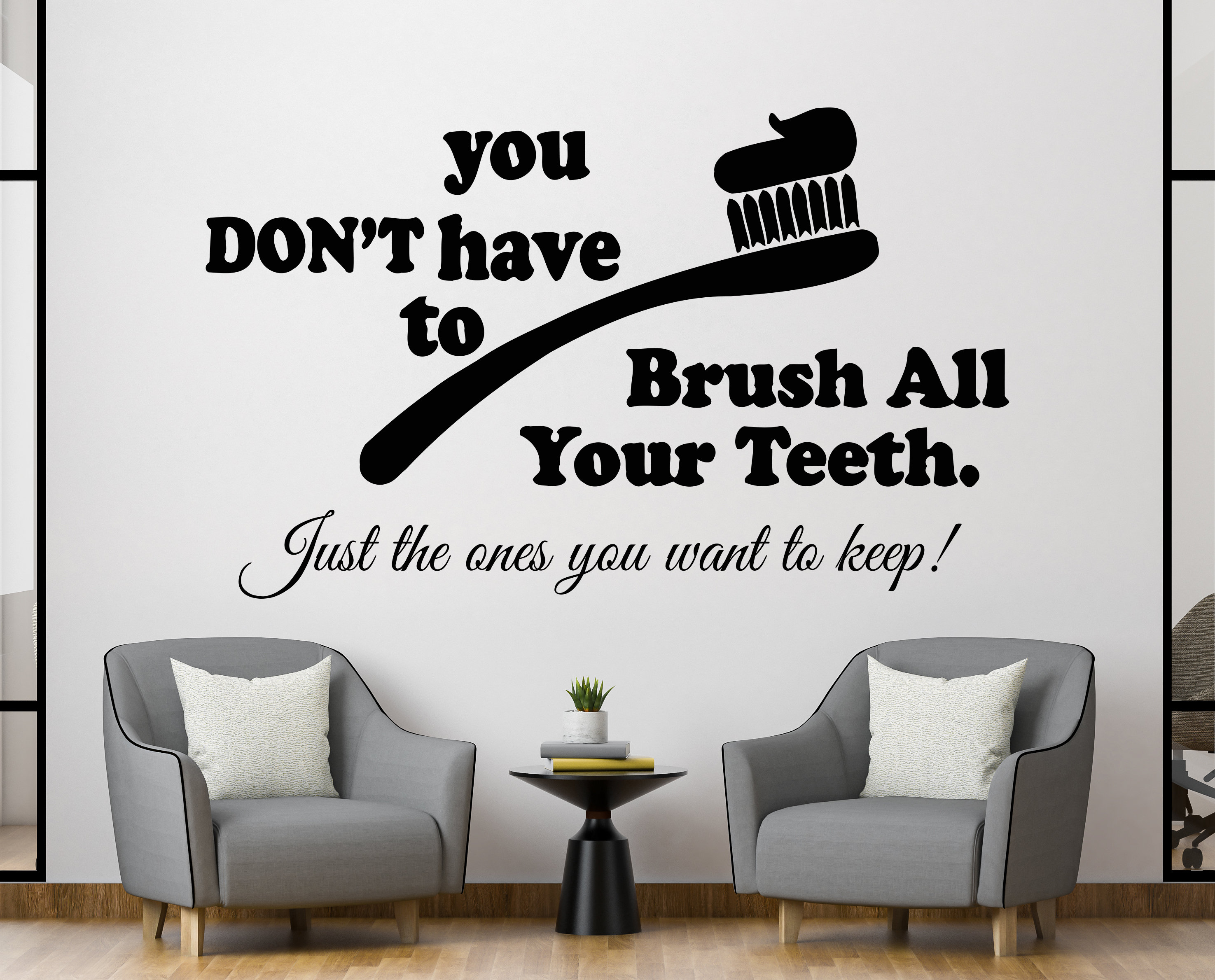 Dental Clinic Wall Decal Dental Wall Sticker Dental Clinic Etsy