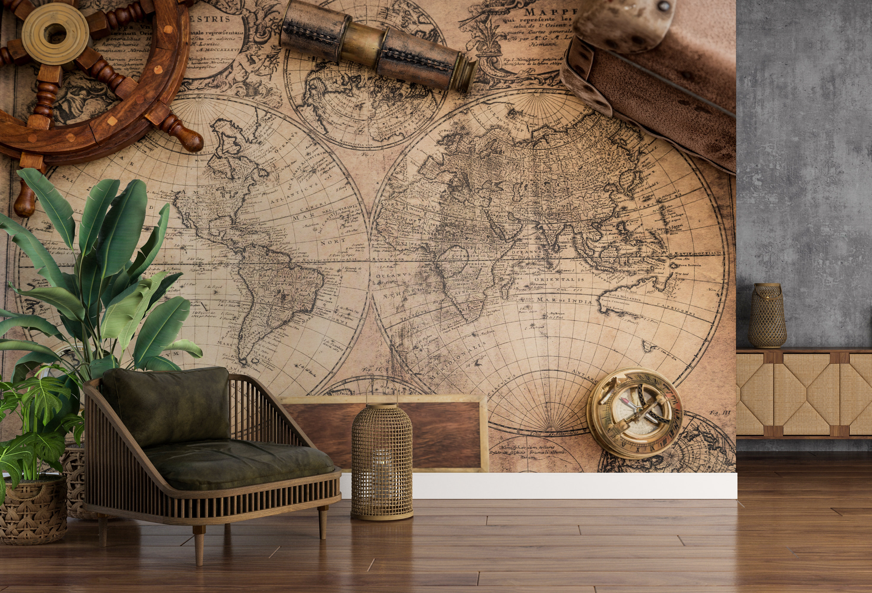 Vintage Geography Wallpaper Peel and Stick World Map Wall Mural Map Self Adhesive Removable Fabric Wallpaper PW288 Etsy