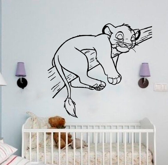 lion king wall decals for nursery