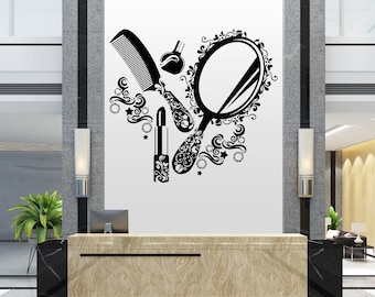 Wandtattoo / Fensteraufkleber „Nail Art Design“ – 82x57 Cm, Selbstklebend, Leicht Zu Entfernen, Für Salon-Deko Oder Zuhause