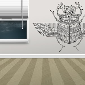 Egypt decor, Pharaoh, Pyramid, Sphinx, Mummy, Wall Decal, Window Sticker,Design,Handmade 2670