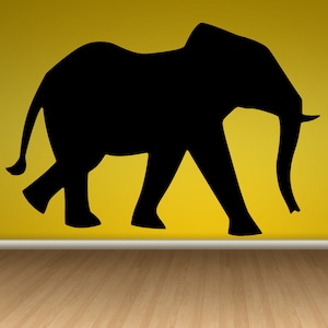 Elephant Wall Decal | Elephant Wall Decor | Elephant Wall Sticker | Decals for Kids | Animals Wall Décor t1373