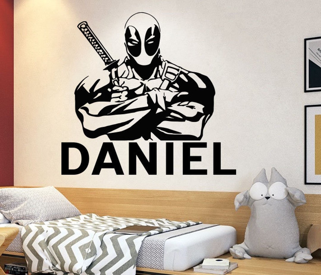 Avengers Wall Decal Superhero Wall Decor Avengers Wall Stickers 5045 Etsy
