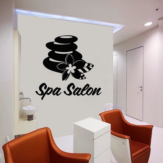 Wall Decal Window Sticker Beauty Salon Spa Massage Decals T83