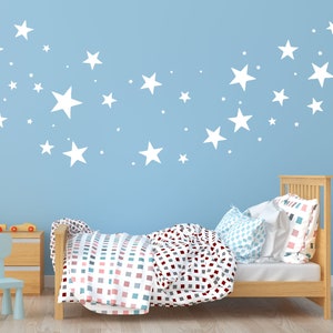 Stars Constellation Wall Decal Fish Stars Wall Sticker Sky Wall Art C24