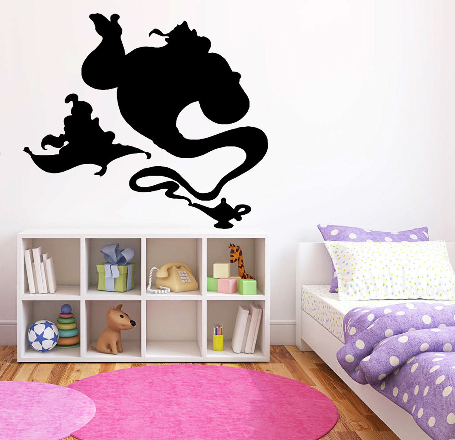 Princess Jasmine Aladdin Wall Decal Aladdin Wall Decor Etsy