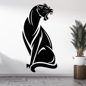Panther Wall Decal | Panther Wall Sticker | Panther Wall Decor t1328