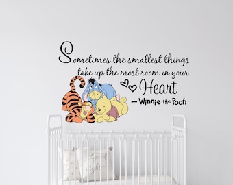 Winnie the Pooh Wall Decal Quote Vinyl Sticker Nursery Baby Room Decor ZX208 Winnie the Pooh Wall Decal Quote Vinyl Sticker Nursery Baby Room Decor ZX208
