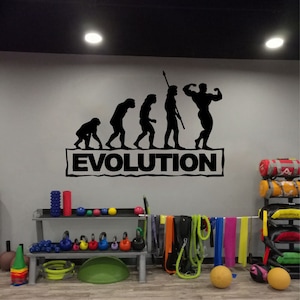 Fitness Wall Decal | Workout Wall Decal | Gym Wall Decor | Motivational Quote Wall Decal t762