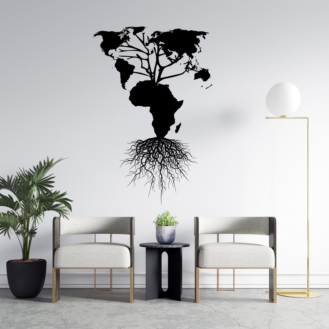Africa Map Graffiti Blanket Know You Roots Art Style DT03 main image 1