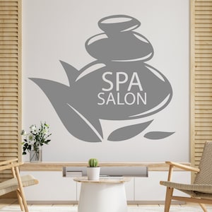 Spa salon Wall Decals Facials Skincare Quote Wall Sticker Beauty Salon Wall Decal Woman Face Wall Art 3014