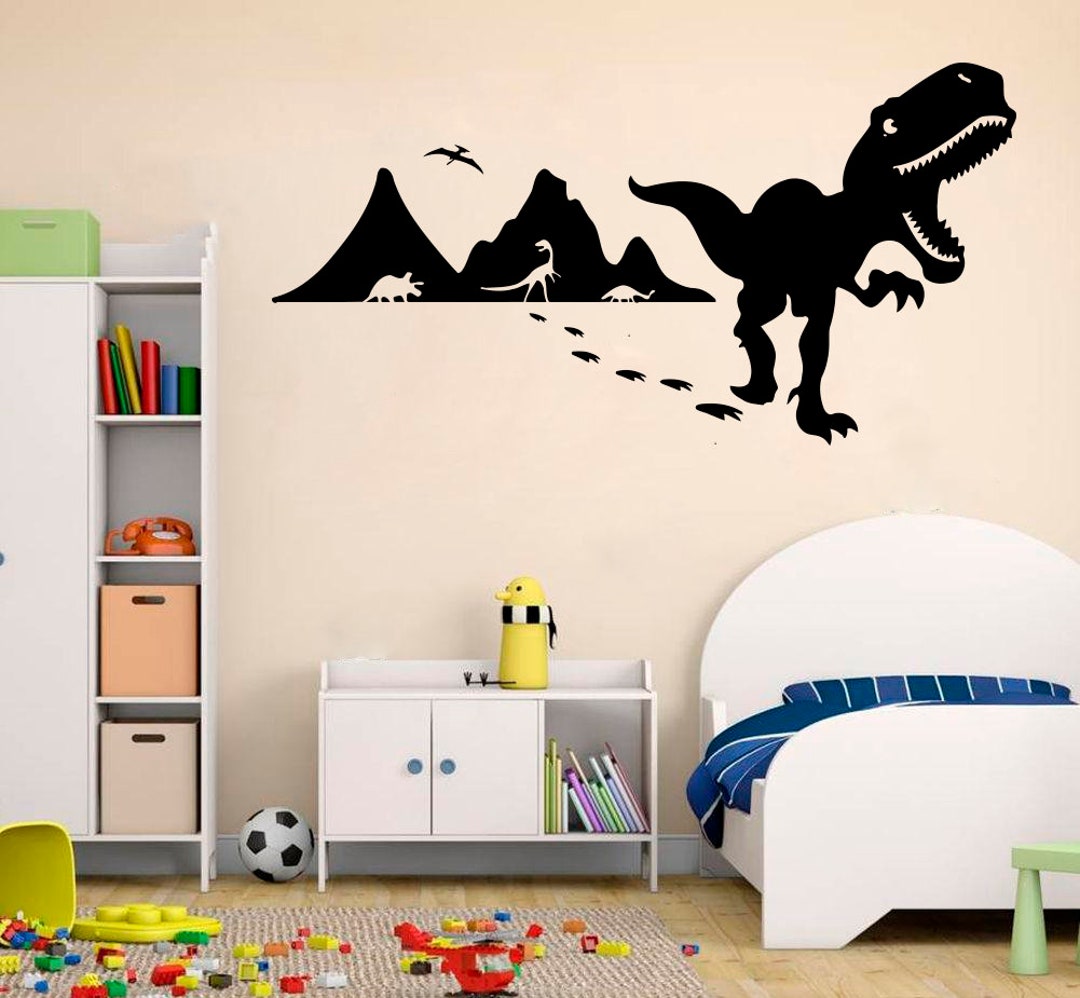 Dinosaur Wall Decal Dinosaur Wall Art Dinosaur Wall Decor Decals for
