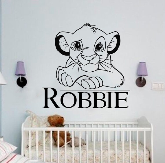 lion king wall decals for nursery