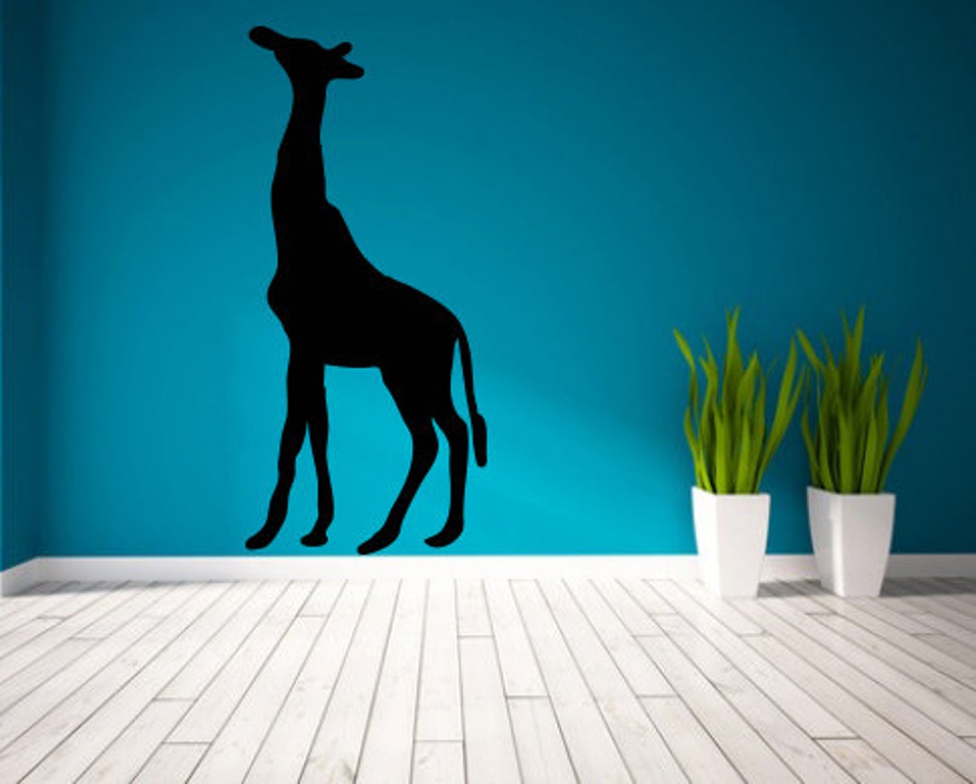 Giraffe Wall Decal Giraffe Wall Decor Giraffe Wall Sticker Decals for Kids Animals Wall Decor