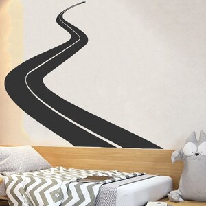 Tire Tracks Wall Decal Tire Tracks Wall Sticker Wall Decor 4269