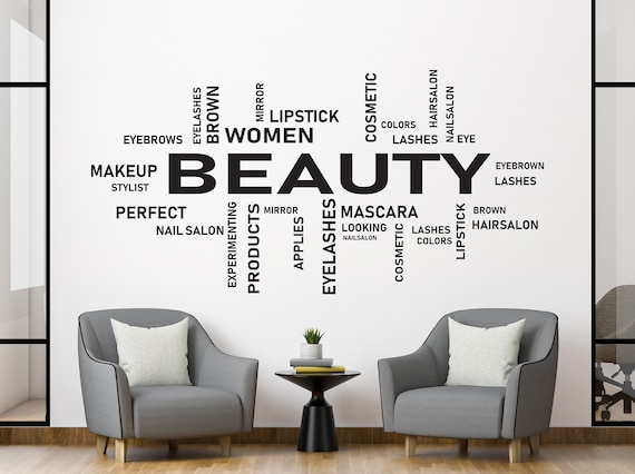 Nail salon stickers deals