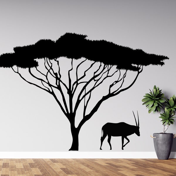 Safari Wall Decal Etsy