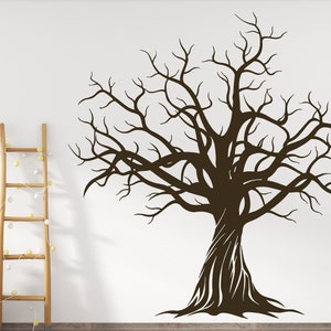 Tree Wall Decal Tree Branch Wall Sticker Tree Wall Decor Nature Decal 1264