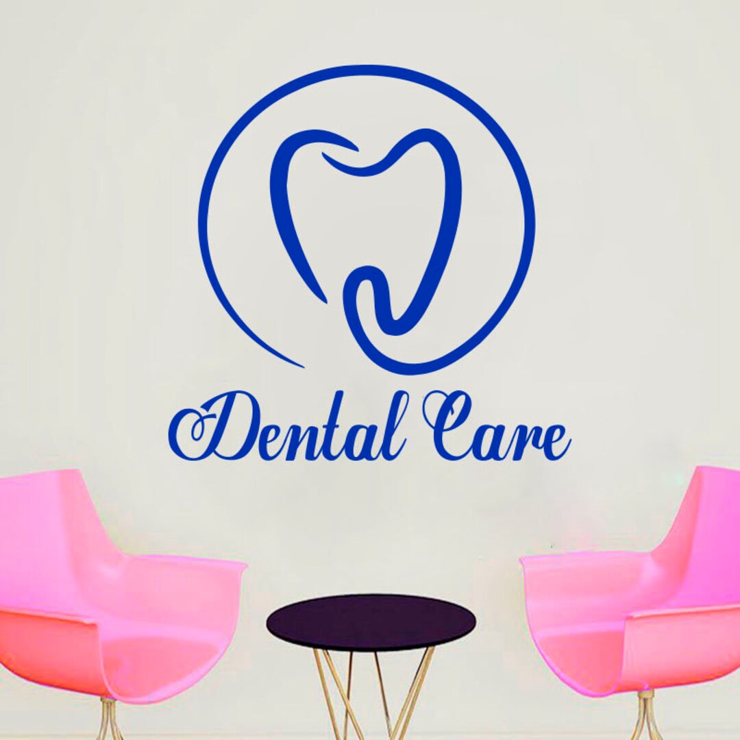 Dental Clinic Wall Decal Dental Wall Sticker Dental Clinic Wall Décor