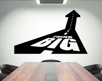 Teamwork Quote Vinyl Wall Decal: Office Decor, Inspirational Art 898re