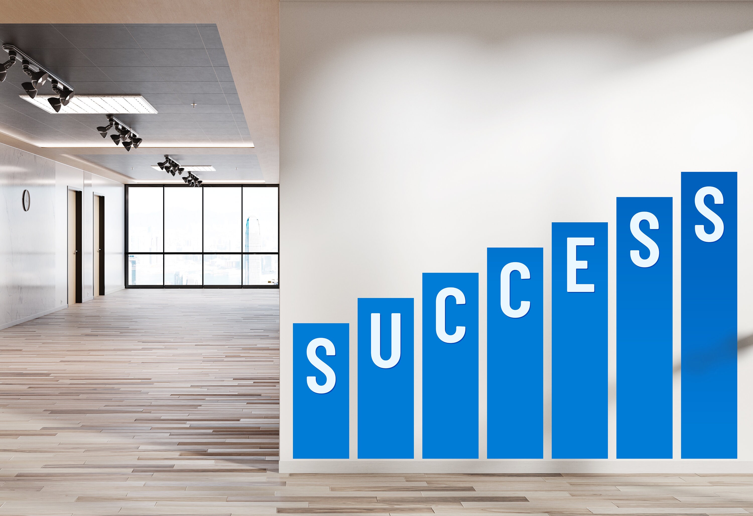 Think Big Office Wall Decal Teamwork Quote Wall Sticker Office Etsy