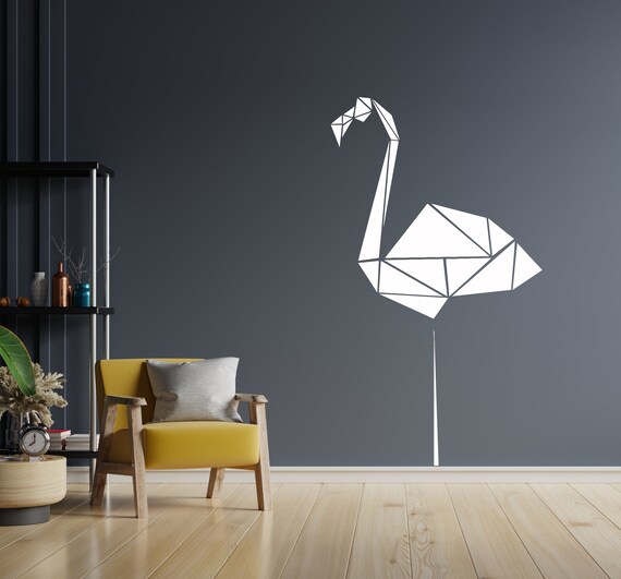 Wandaufkleber-Set Triplex Flamingo – 3-teilig, Je 35 X 45 Cm, Pink, Abnehmbar & Wasserfest
