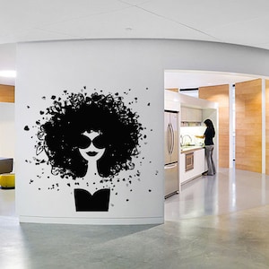 Africa Wall Decal Vinyl Stickers African Wild Pride Animals Home Interior Design Art Office Murals African Women Handmade 1377