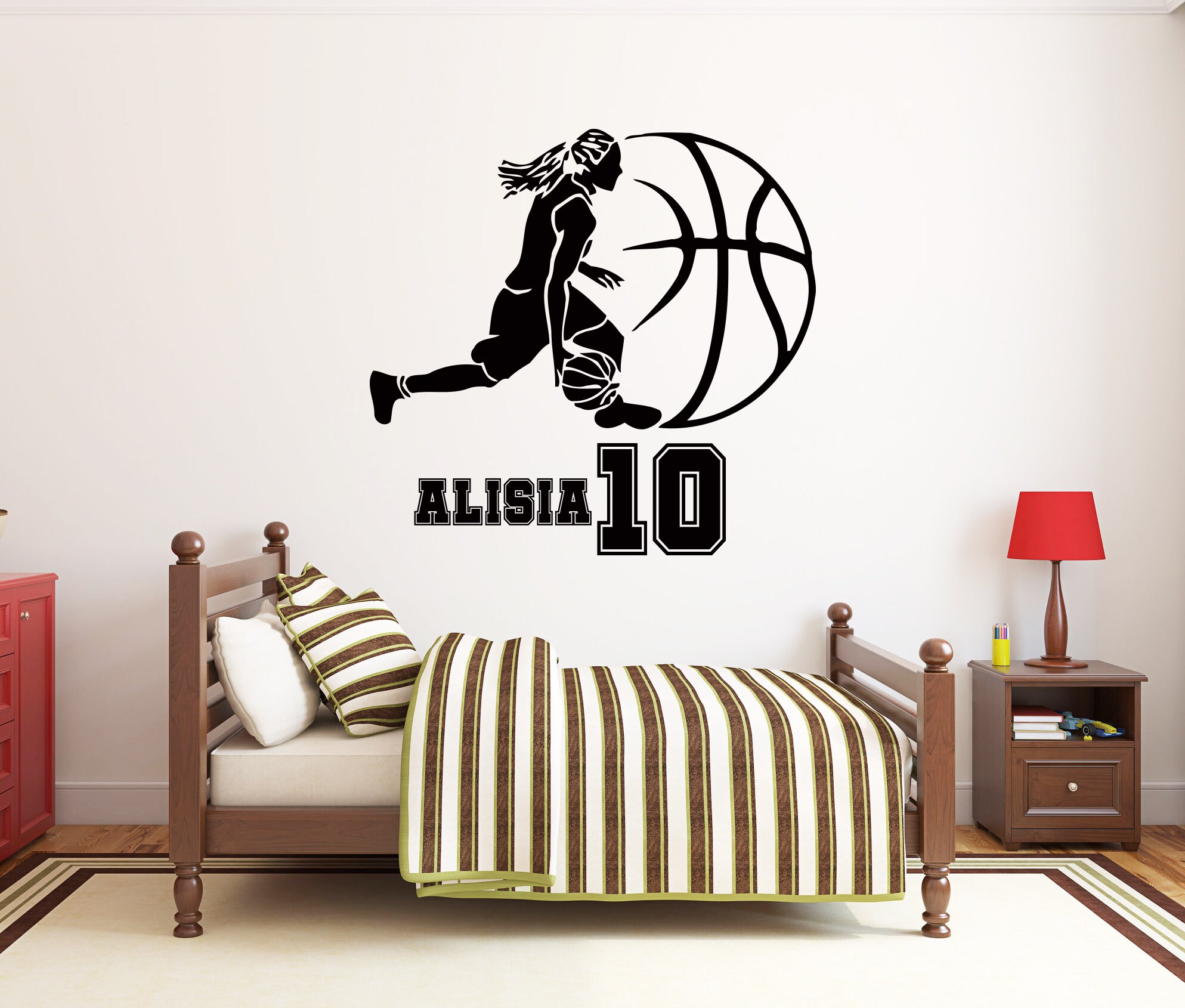 Warriors room  Basketball room, Basketball bedroom, Basketball themed  bedroom