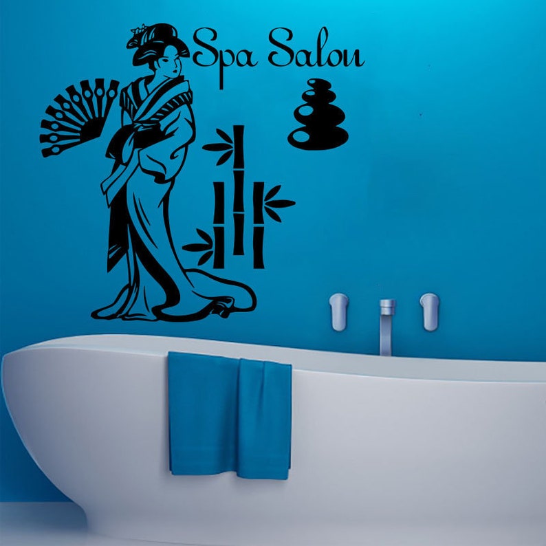 SPA,Beauty Salon,Woman Face Window Sticker,Design,Handmade3016 Hair Salon,Style,Nail salon,Wall Decal