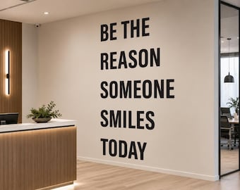 Inspire Today | Office Quote Decal | Motivational Sticker | Teamwork Wall Art | CUS165
