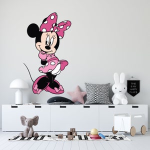 Minnie Mouse Wall Decal | Minnie Mouse Sticker | Minnie Mouse Nursery CUS226