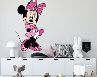 Adesivo de Parede Minnie Magic | Adesivo Removível Disney para Berçário | CUS226