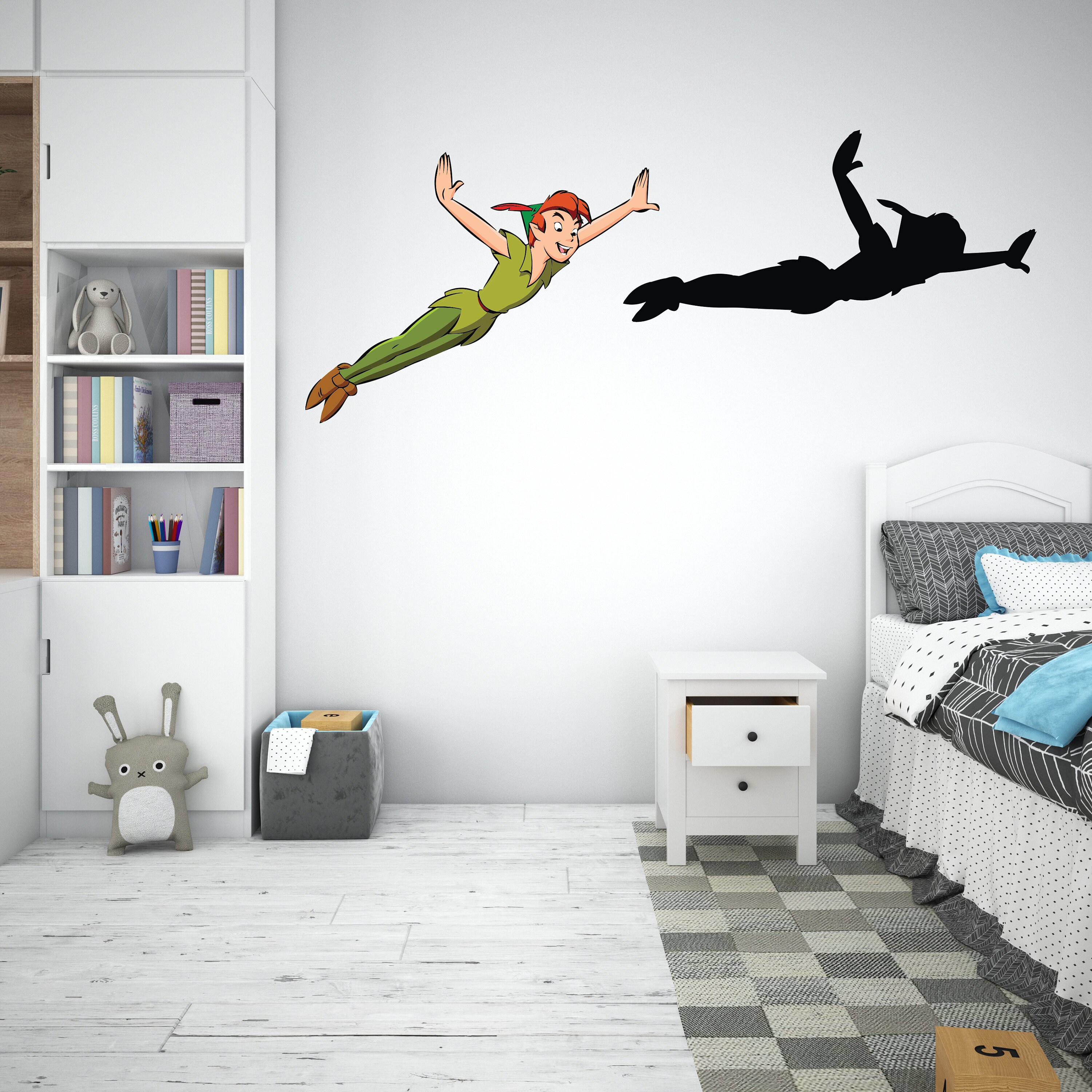 Adesivo Murale INDIGOS UG - Sweet Dreams, 120x51 Cm, Verde, Rimovibile, Per Cameretta Bambini, Soggiorno, Ufficio - 2