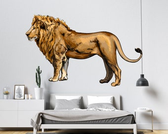 Lion UK Light Switch Vinyl Sticker Decal for Kids Bedroom LI60 Lion UK Light Switch Vinyl Sticker Decal for Kids Bedroom LI60
