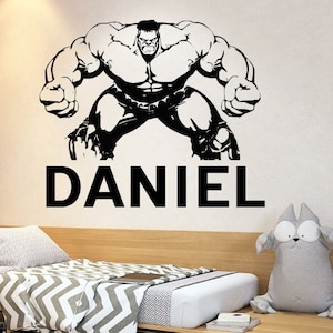 Avengers Wall Decal Superhero Wall Decor Avengers Wall Stickers 5046