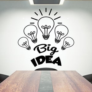 Office Wall Decal Teamwork Quote Wall Sticker Office Decor Inspire Office Quote Motivation Idea Wall Art 2410re