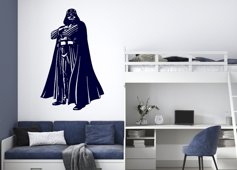 Star Wars Wall Decal Star Wars Wall Sticker Death Star Etsy