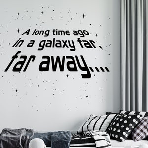 Adesivo da parete Star Wars / Adesivo da parete Star Wars / Adesivo da parete Morte Nera / Adesivo da parete Jedi / Adesivo da parete personalizzato / sw33