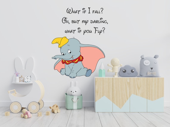 Dumbo wall stickers deals