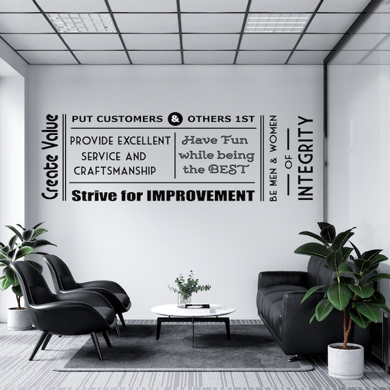 Office Decor Office Supplies the Office Stickers Office Wall Art Gifts Home  Office Quote Teamwork Leadership Motivation Business Vinyl 371ER -   Norway