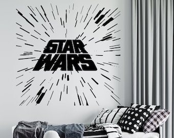 Star Wars Wall Decal: Personalized Removable Vinyl Sticker sw40