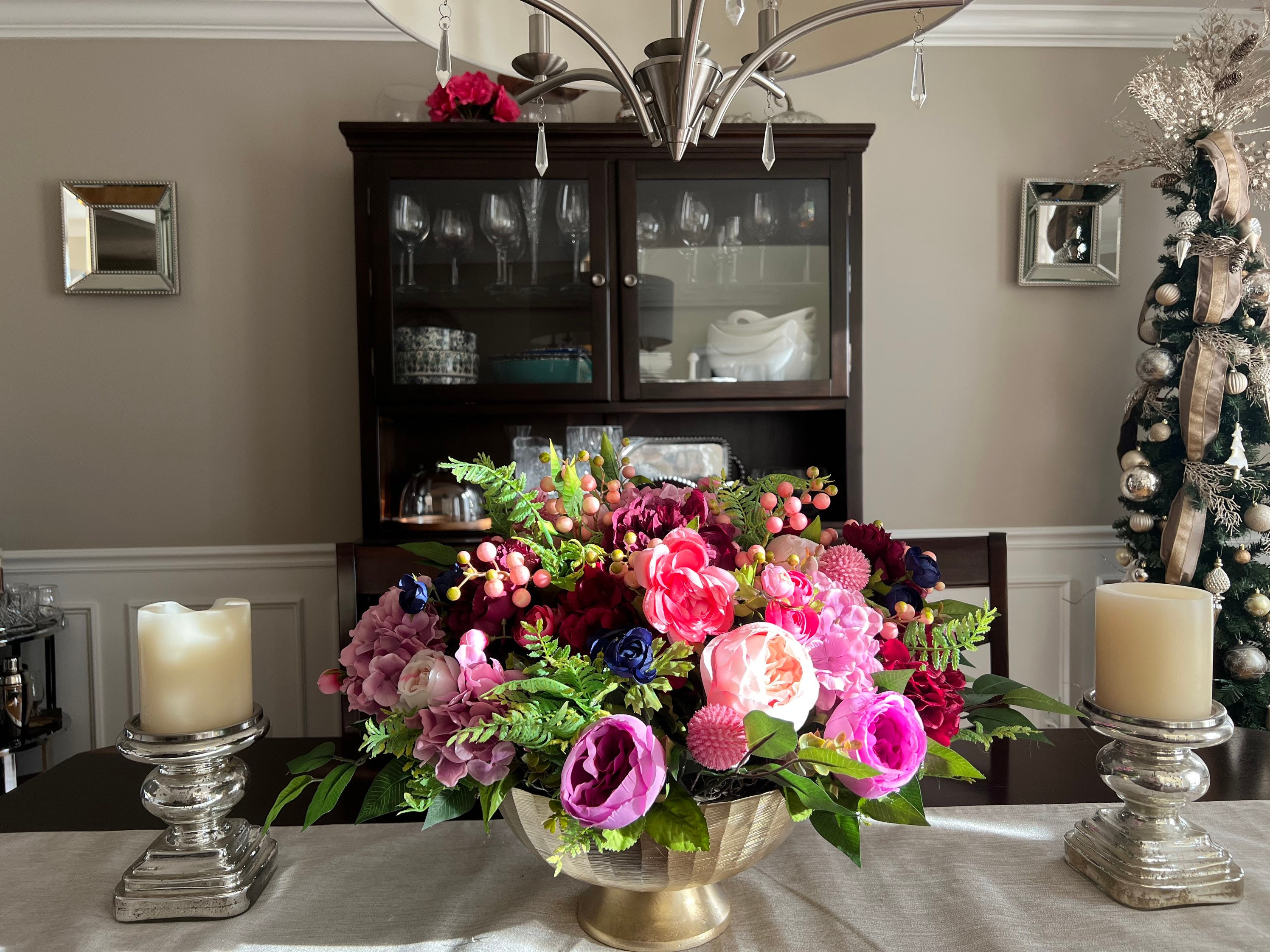Formal Dining Room Centerpiece Ideas