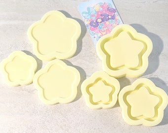 サイズを選択+無料のEZシェイカートップシリコンモールドスターDIYかわいい樹脂ジュエリーペンダントチャームを作るプラスチックシートは必要ありません手作りオーダーメイド