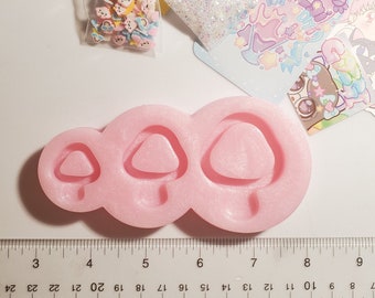 Coffin Set 2 mini earrings silicone mold grip shaker 1.5in for jewelery making DIY pendant charm phone made to order for resin 3D print item