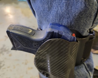 Ruger LCP 9 ANKLE HOLSTER Double Duty Ankle and Hip Carry made in usa life time warranty