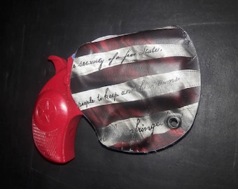 Bond Arms Back Up and Rouph Neck. Custom Kydex Holster American Flag and 2nd Ammendment made in  U.S.A