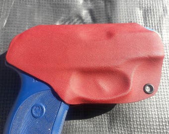 Funda Kydex personalizada para Ruger LC9, color rojo sangre y 11 colores más.