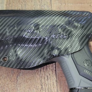 Ruger American 9 mm anpassat Kydex-hölster (12 färger att välja mellan)
