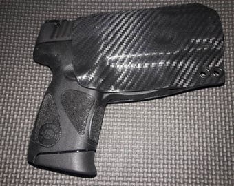 Taurus TH9C Custom Kydex Holster Black Carbon Fiber plus 11 more colors to choose from